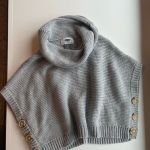 Gray Kids Sweater Poncho by Old Navy